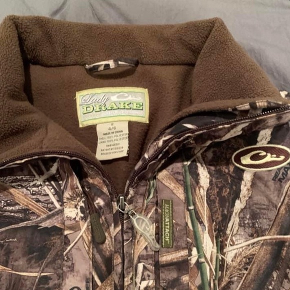 Drake Camouflage and Brown Jacket - Picture 2 of 2